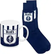 Carlton Blues AFL Footy Heritage Mug and Socks Pack