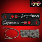 2014 Hayabusa Swingarm Extensions 12" Stretch, 530 Chain & 36" ABS Brake Line