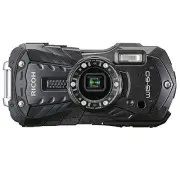 [New] RICOH Waterproof Digital Camera WG-60 Black 14m Withstand Shock 1.6m Cold