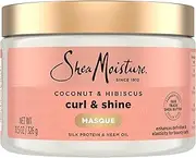 SheaMoisture Coconut & Hibiscus Masque Hair Treatment, 12 Ounce