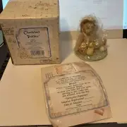 Cherished Teddies BECKY "Springtime Happiness" Bear Figurine 1993