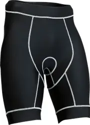 [Moose Offroad] Moose Racing Mountain, MTB compression shorts , color: Black/White , size: XS