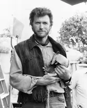 Clint Eastwood Holding Armadillo 8x10 Photo Print