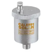 CALEFFI 250032 Solar Collector Automatic Air Eliminator Vent Valve 10mm ⅜”, Reg
