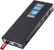 PCG02 Pro Fanless Mini PC Stick J4125 8GB/256GB Windows 11 Pro Micro Computer St