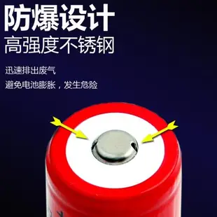 18650鋰電池可充電26650大容量手電筒頭燈強光3.7v小風扇動力4.2v
