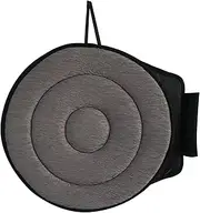 Generisch Rotating Seat Cushion, 360° Rotatable, Pressure Relieving Seat Cushion, Rotating Seat Cushion, Swivel Foam Mobility Aid Seat Cushion for Car Bed, Elderly People and Chair