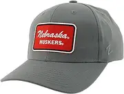Zephyr NCAA Officially Licensed Hat Competitor Patch Brick Gray