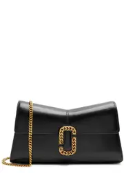 Marc Jacobs The St Marc Leather Clutch - Black ONE SIZE