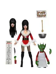Elvira Very Scary Christmas - 8” Clothed Action Figure - Elvira - NECA Collectib
