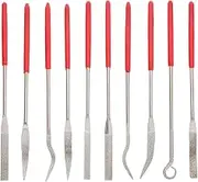 Jewelry File Set 10pcs Metal File Set for Jewellery Making File Crafts File Hand Files for Woodworking