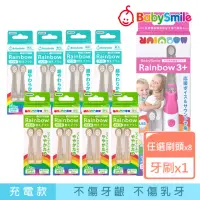 在飛比找momo購物網優惠-【日本BabySmile】兒童電動牙刷頭替換組 2只/組 x