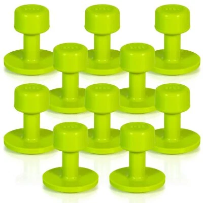Tabweld Gang Green 20mm Hail Tabs Round PDR Hail Dent Tab Pack - 10 Pack Pain...