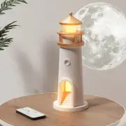 2025 Vintage Lighthouse Projector-Nautical Night Light with Moonlight&Bluetooth