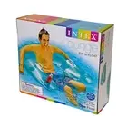 Intex Sit 'n Float Inflatable Pool Chair Lounge Float Blue Adult 2 Cup Holders