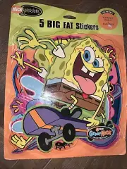 Nickspressions Big Fat SpongeBob Stickers