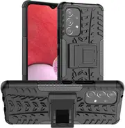 For 5G Samsung Galaxy A13 5G (Not for 4G) Heavy Duty Case Shockproof Rugged Protective Cover (Black)