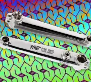RANT BANGIN 8 CRANKS KIT 3 PC FLATLAND 165 mm SUBROSA SHADOW GT HARO CHROME NEW