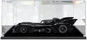 Acrylic Display Case for LEGO 76139 (40433) 1989 Batmobile Limited Edition Batman Joker Figure Storage Box Dust Proof Glue Free