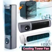 Portable Air Conditioner Oscillating Tower Fan Personal Space Mini AC Air Cooler