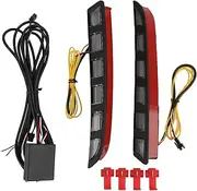 Brilluxa LED Daytime Running Lights, 12V DRL Turn Signal Fog Lamps Compatible with Hyundai Tucson 2021+, LED Fog Light Assembly, DRL Signal Lamp Unit