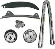 Auto Timing Chain Kit Exhaust & Intake VVT Gear Sprocket Kit for Elantra Cpupe GS/ES/Base 1.8L 1797cc L4 Gas 2013