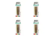 12pc Texta Non-Toxic Metallic Long Lasting 1mm Markers Gold Silver Bronze