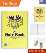 Jungle-Themed A4 Notebook with 240 Pages & Spiral Binding for Organized Writing
