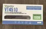 BRAND NEW VisionTek VT4510 Dual Display 4K USB 3.0 USB-C Docking Station 100W