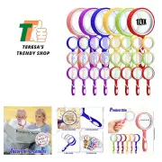 10X Magnifying Glass Handheld Shatterproof Reading Magnifier for Seniors and ...