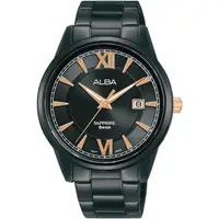 在飛比找momo購物網優惠-【ALBA】雅柏官方授權A1 男 日系時尚腕錶-黑-41mm