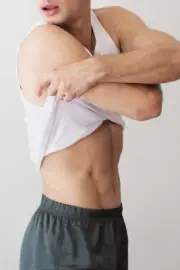 [L426] Male Model Showing Off Body Fine Art Hunky Physique MATTE OR GLOSS OPTION