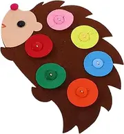 SUPVOX Felt Craft Kit for Boys and Girls Button Art Toy Safe Materials for Preschool Activities