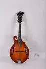 Hand Carved F Style Mandolin, Solid Spruce Top with Gig Bag And Tools
