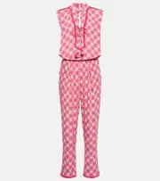 [Poupette St Barth] Poupette St Barth Donna printed jumpsuit AU 6 pink