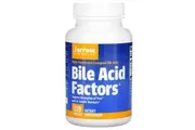 Jarrow Formulas Bile Acid Factors Supports Absorption of Fats & Fat Soluble Nutrients 120 Capsules