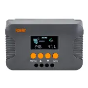 PowMr MPPT Boost Voltage Charge Controller 10A 24V 36V 48V 60V 72V for LiFePO4 Gel Flooded Lead-Acid Battery Max PV 400W