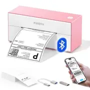 Bluetooth Thermal Label Printer, 4x6 Shipping Label Printer for Shipping Pack...