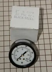Continental Precision (CPI) Pressure Meter Gauge 0 - 30 PSI - 2" - 1/4" NPT CBM