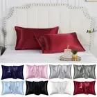 Hair Breakage Prevention Pillowcase Envelope Closure Satin Luxurious Set
