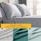 Ramesses French Linen Cotton Sheet Set | Luxury Breathable Linen Tencel Sheets