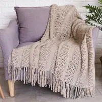 在飛比找樂天市場購物網優惠-北歐ins簡約樣板間裝飾毯沙發床尾飄窗休閑毯柔軟蓋沙發毯子