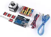 CNC Shield V3.0 for UNO R3 Board Driver USB Cable Stepping Motor for Quimat CNC Shield Contoller Kits with Stepper Motor for 3D Printer