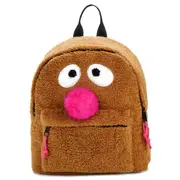 Plush Cute Bird Handbag Double Shoulder Bag Girl Backpack