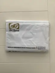 Lady Pepperell Miralux Permanent Press White Double Full Flat Sheet 81x104 NOS