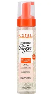 Cantu Protective Styles by Angela Set & Refresh Foam 237mL(8oz)