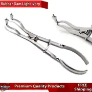 Rubber Dam Pliers Ivory Form Clamp Forceps Restorative Dental Instruments