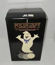 Vtg Pete the Ghost Windchime Hallmark Halloween Boo 14 Inch Ceramic Haunted NIB