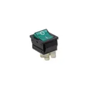 GA95879 C1353VQ0/1GRN Arcolectric Switches Rocker Switch , DPST , Illum Green