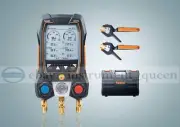 Testo 550s Smart Kit Digital Manifold wireless clamp temperature probe 0564 5502